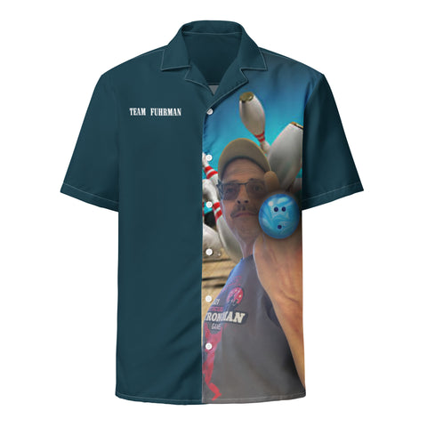 Fuhrman Bowling Unisex button shirt