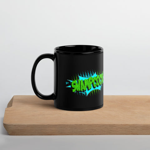 SWAMPCOCK Black Glossy Mug