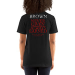 BROWN COTC Short-sleeve unisex t-shirt