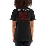 BROWN COTC Short-sleeve unisex t-shirt
