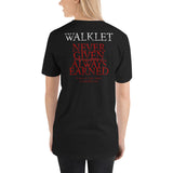 WALKLET COTC Short-sleeve unisex t-shirt