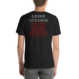 GREEK GOLIATH (CHAPRALES) Short-sleeve unisex t-shirt