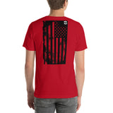 Strengthlete American Flag Unisex t-shirt